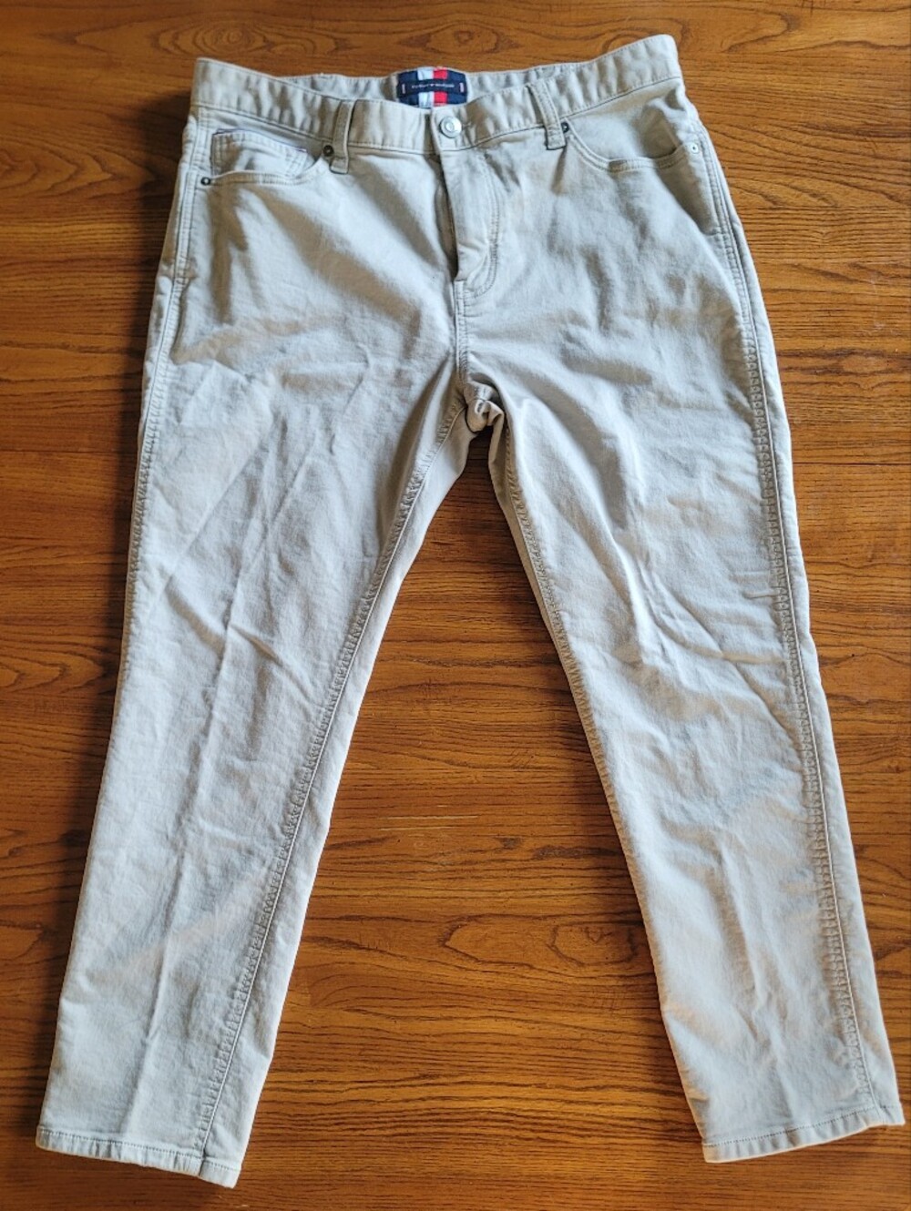 Tommy Hilfiger Light Khaki Slim Chinos 36x30